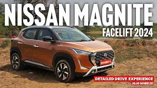 2024 Nissan Magnite cvt Facelift Car review |  detailed drive experiance | Affordable SUV @5.99 lakh