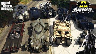 GTA 5 - Stealing Batman All Vehicles With Franklin | (GTA V Real Life Cars #47)