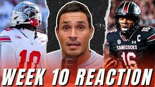 CFB Week 10 REACTION: Ohio State-Penn State, Georgia-Florida, Texas A&M-South Carolina and MORE