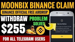 Moonbix Binance Airdrop Claim | Listing Confirmed - Telegram Free Crypto Airdrop - Withdraw and sell