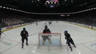 2022 OHSAA Ice Hockey Championship - Gilmour vs St Francis de Sales - Goal Cam - Gilmour Attacks 2x