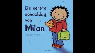 De eerste schooldag van Milan