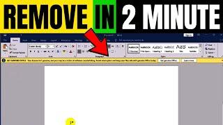 Easy Steps to Remove 'Get Genuine Office' Notification - Say Goodbye to Annoying Alerts