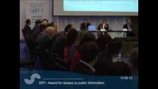 IDFI - Award for access public to information