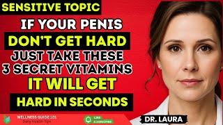 Seniors Over 60: Take These 3 Vitamins for Stronger Erections Fast | Advice For Elderly