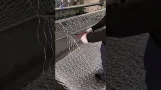  This Mesh Can Hold a Mountain!#mesh #gabion #manufacturer #stone #factory #machine