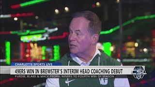 Charlotte AD Mike Hill discusses football coaching change