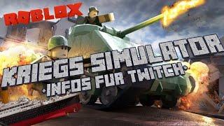 Roblox - Totale Kriegssimulation + Infos für zukünftige Videos