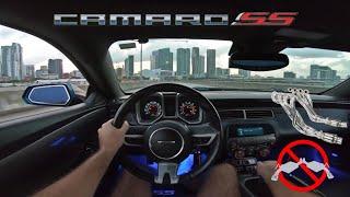 LOUD *STRAIGHT PIPED* 5th Gen Camaro SS Spirited POV Drive | Bolt-Ons Camaro SS HARD PULLS!!