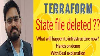 What will happen if you delete the state file in Terraform ? #terraform #devops #tutorial