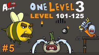 ️One Level 3: Stickman Jailbreak - Gameplay#5 (level 101-125)