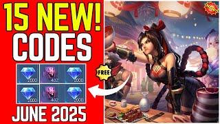 Mobile Legends Redeem codes June, 2025 - MLBB Diamond Codes + Promo Diamonds Mega Sale 2025