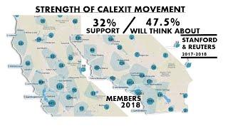 The strength of Yes California CALEXIT