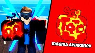 I Awakened MAGMA Fruit And Its Overpowered In [Blox Fruits]  In Hindi