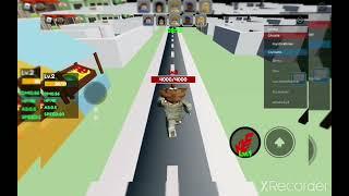 playing roblox haunted town