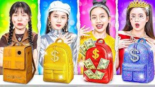 Poor Vs Rich Vs Giga Rich Vs Ultra Rich Students In School!