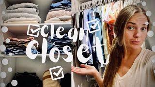 CLOSET TOUR + REORGANIZATION 2021 / declutter + reorganize your closet with me! | KatieVision