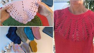 Вязание КАЖДЫЕ 2 ЧАСА ГОТОВАЯ РАБОТА!#вязаниесВерой #knitting #crochet