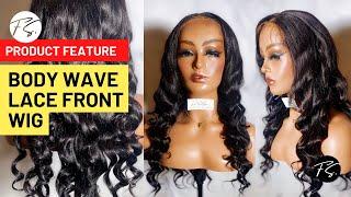 Body Wave Lace Front Wig For Beginners!!