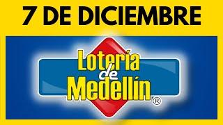 Resultado de la LOTERIA DE MEDELLIN del jueves 7 de diciembre de 2023 