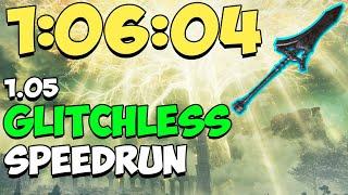 Elden Ring Any% Glitchless Speedrun (1:06:04) | PATCH 1.05