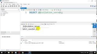 How to Show the Server Collation in MySQL