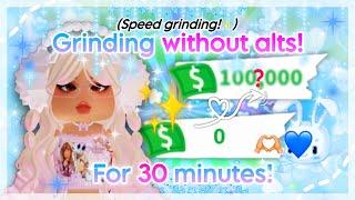 ˖° Grinding WITHOUT alt accounts for 30 minutes!  | Adopt me  |   ItsSahara ༘*.ﾟ