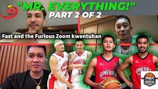 Scottie Thompson | GINEBRA kwentuhan before PBA Finals