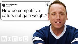 Joey Chestnut Answers Competitive Eating Questions From Twitter | Tech Support | WIRED