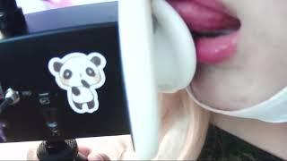 ASMR Ear Message/ Licking/ Whispering ASMR 咩咩酱5