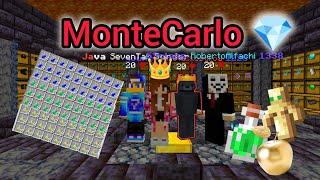 Mineblaze  Обзор хаты легендарного клана MonteCarlo  Много ресурсов  Майнблейз гриферский