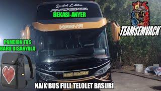 TEAM SEMVACK SUDAH KUMPUL DI POOL BUS OTW MENUJU PANTAI ANYER