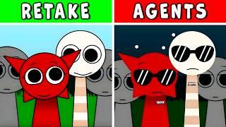 Incredibox Sprunki: Retake But Agent Sprunkis Version - Normal vs Horror