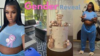 Vlog | gender reveal | pregnancy announcement pics