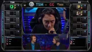 TSM vs GG | TSM vs GamingGear.EU Worlds 2013 Day 6 Group A | Season 3 Championship D6G10 S3 VOD