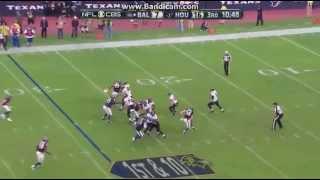 Texans VS Ravens (Easy Interception By Kareem Jackson)