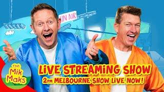 Live Kids Songs and Nursery Rhymes with The Mik Maks / 2pm Melbourne 23/04/2020