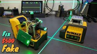 How to Repair not Working DeWALT DCE089D1G Laser Level very easily?