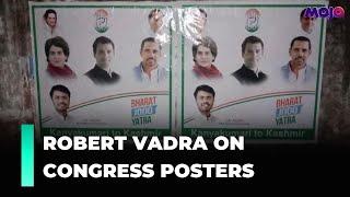 Robert Vadra posters at ‘Bharat Jodo’ campaign l “Is it Parivar Jodo?” Taunts BJP