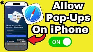 How to Allow Pop Ups on iPhone 16 Pro/ 16 Pro Max