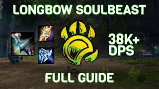 GW2 Longbow Soulbeast Full PvE Build Breakdown, Guide and Coaching (with timestamps)