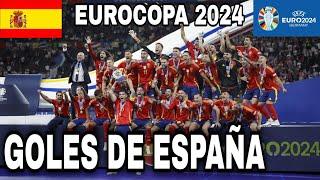 Todos los goles de España en la Eurocopa 2024