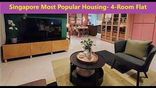 Singapore most popular housing: 4-room HDB flat