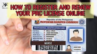 How to register online for PRC renewal 2024 Updated