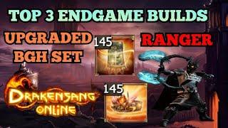 RAMCAK - RANGER , BEST 3 ENDGAME BUILDS WITH UPGRADED BGH SET SO FAR  | Drakensang Online