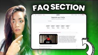 How To Configure FAQ Section on Ecomify Theme