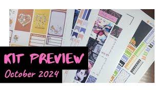 Kits I'm Using in October 2024 | Spooky Season! | Plan B Planner