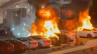 Tesla cars burned in Las Vegas: Attacks against Musk increase