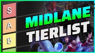 Die BESTE MIDLANE Tierlist - Diese Champions solltet Ihr in der Mitte Spielen! Challenger Approved!