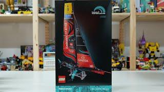 LEGO Technic 42174 Emirates Team New Zealand AC75 Yacht - LEGO Speed Build Review